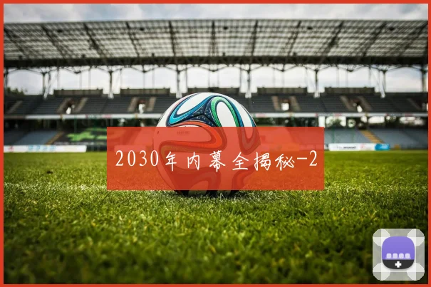 2030年内幕全揭秘